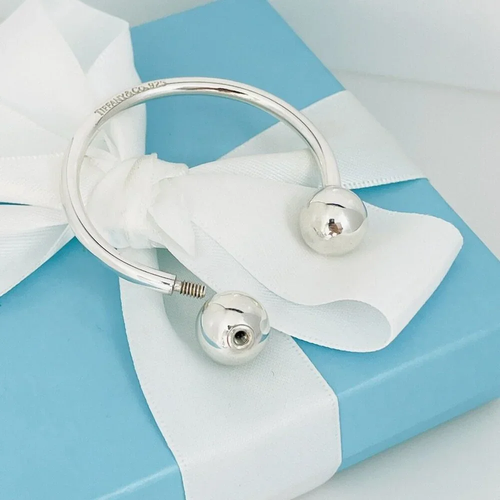 Tiffany & Co Extra Large Horseshoe Key Ring Chain Keyring Keychain